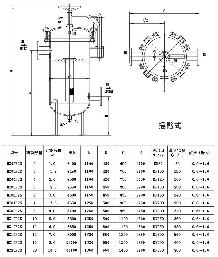 袋式過濾器 龜背式過濾器 多袋式過濾器_產品中心_第5張_河北環正過濾器械有限公司 袋式過濾器 龜背式過濾器 多袋式過濾器_http://www.bjavaya.com_產品中心_第5張